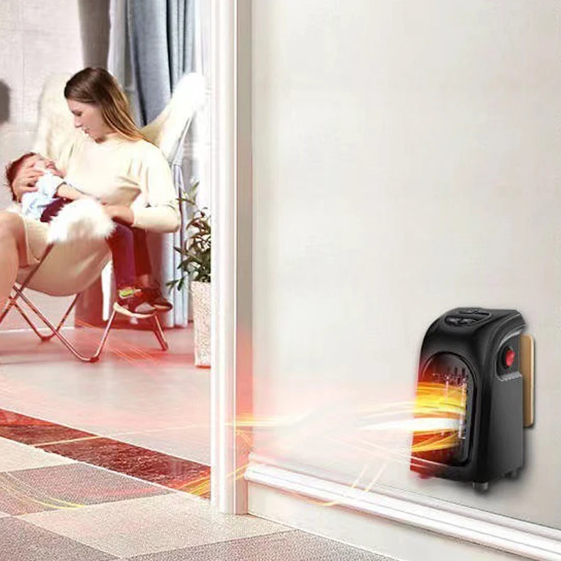 Зимние домашние комнатные Мини Портативный 400W быстрая защита настенный обогреватель плита Радиатор нагреватель плагин