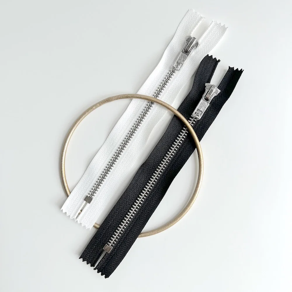 Wholesale High Quality Garment Accessories Metal Zippers Custom Metal Zipper