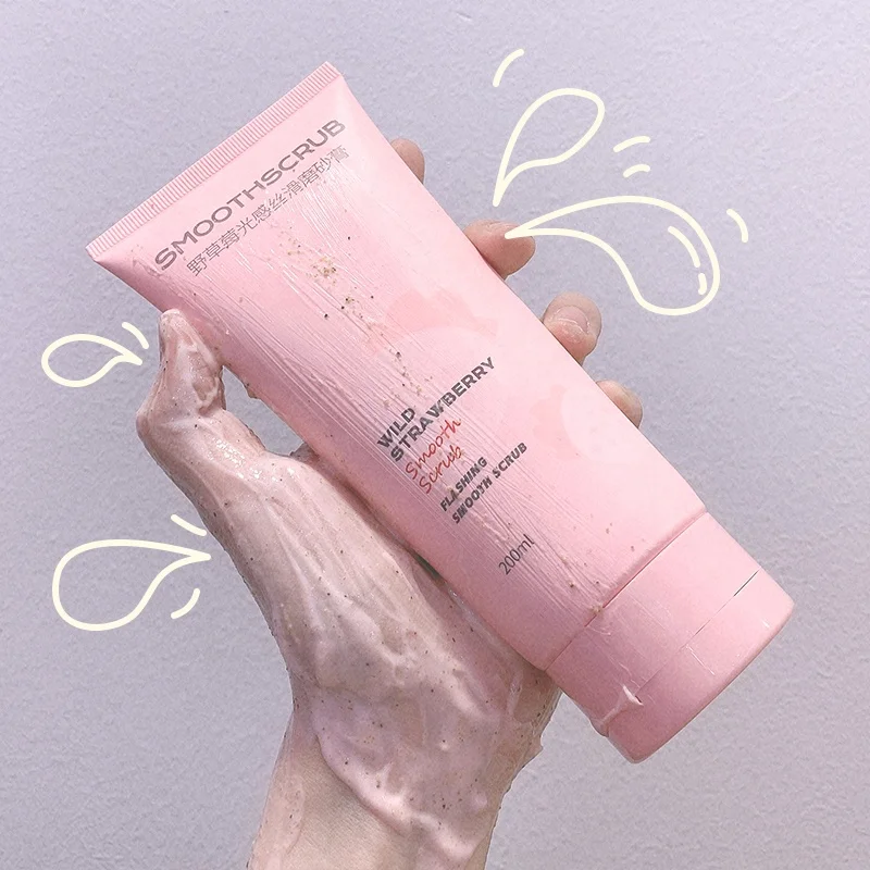 Nicor Vegan-Friendly Fruit Strawberry Perfume Shea Butter Body Scrub Bulk