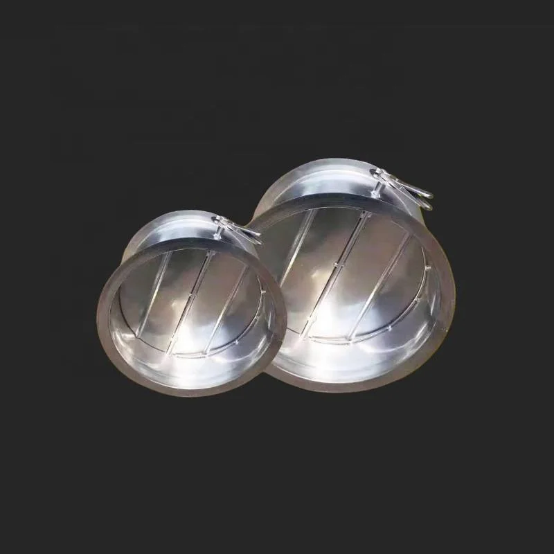 Round Duct Damper Manual Volume Control Damper For Duct