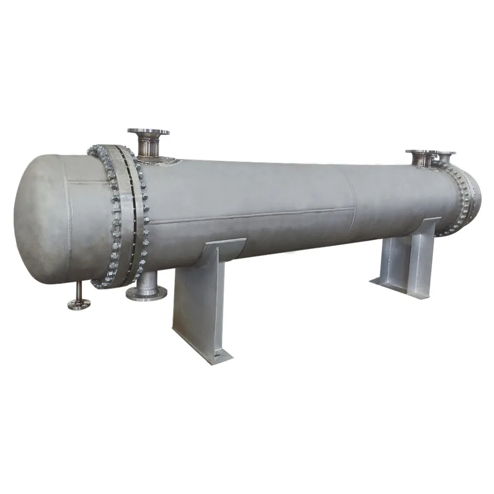 Evaporative Cooling Condenser Hydraulic Shell And Tube Heat Exchanger For Heat Pump