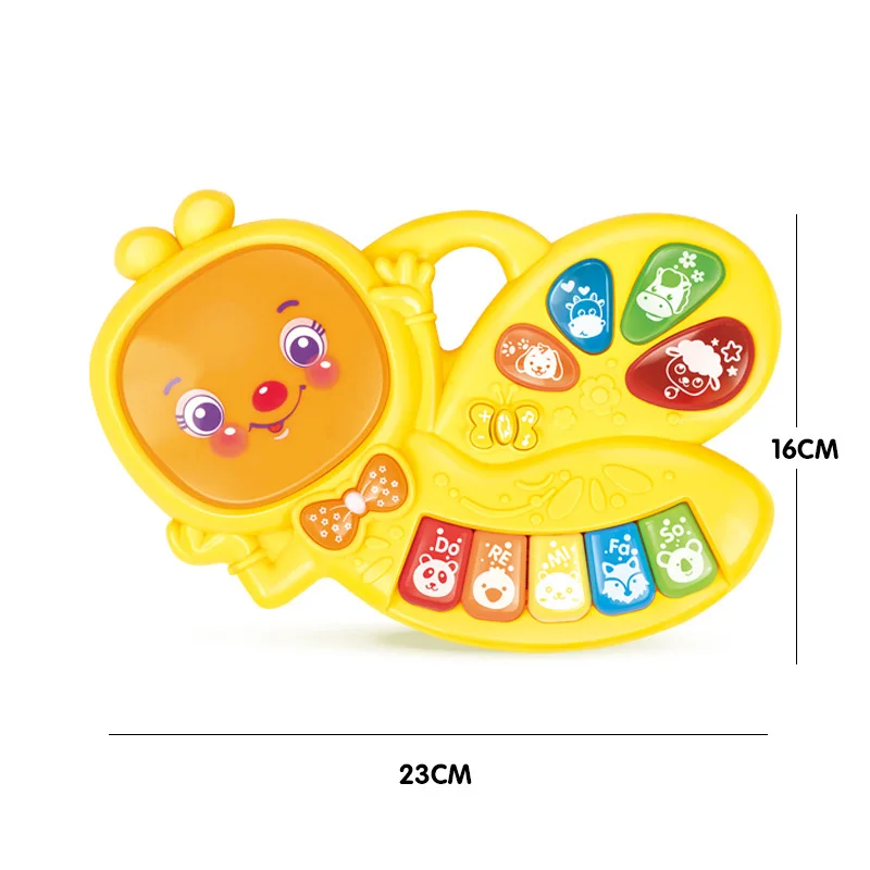 Cartoon Animals Early Educational Keyboard Toy Electronic Organ Baby Music Toy for Toddlers