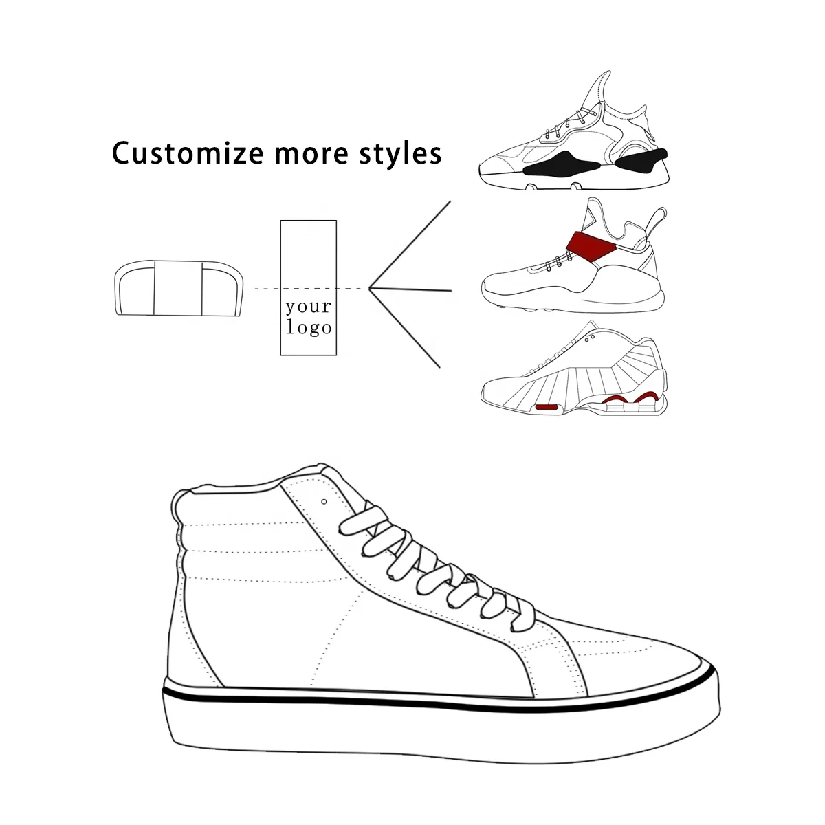 cute lady big size sneaker us woman custom tie dye female high ankle sneaker for woman from turkey without lace 2021