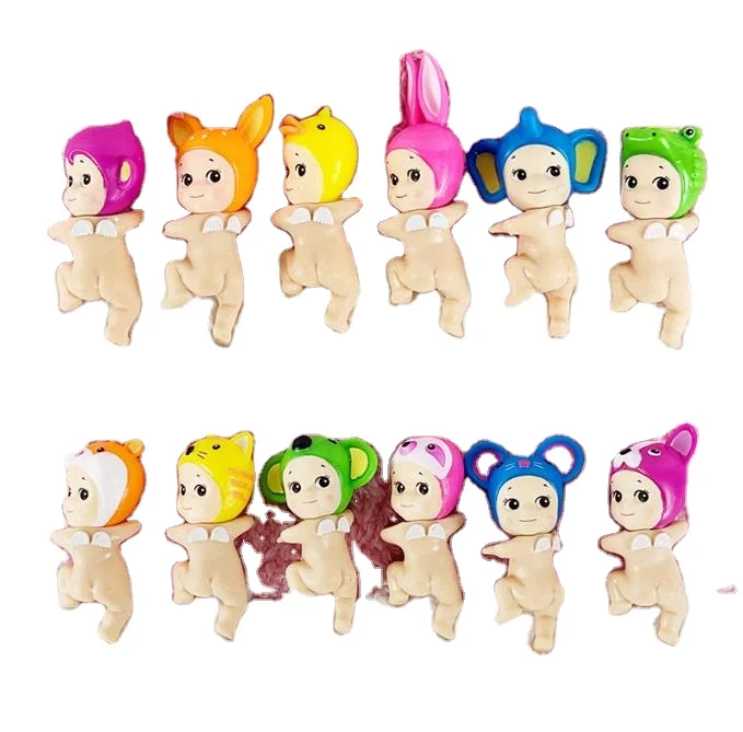 Sonny Angels Hipers Blind Box Pvc Decoration Figures Doll For Cell Phone In Box Of 12 Pcs Sonny Angel Mystery Blind Box Doll