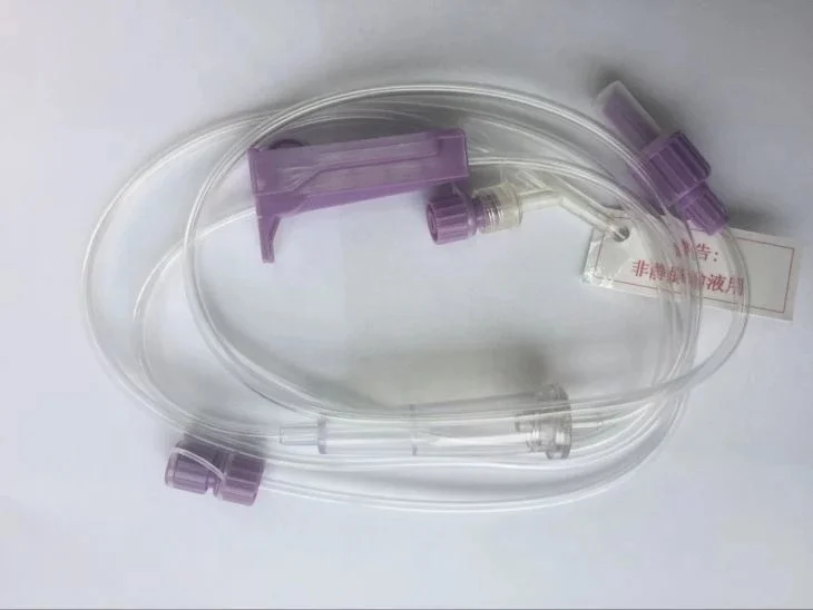 medication disposable Adult Pediatric PVC pump enteral nutrition feeding bag tube extension set