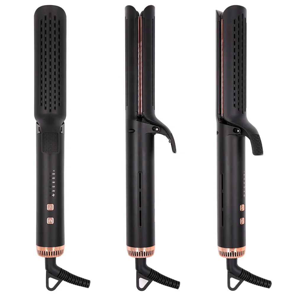 Hair Straightener Hair Curler Airflow Cold Wind Sets the Shape Infrared Ray Customized Factory Wholesale