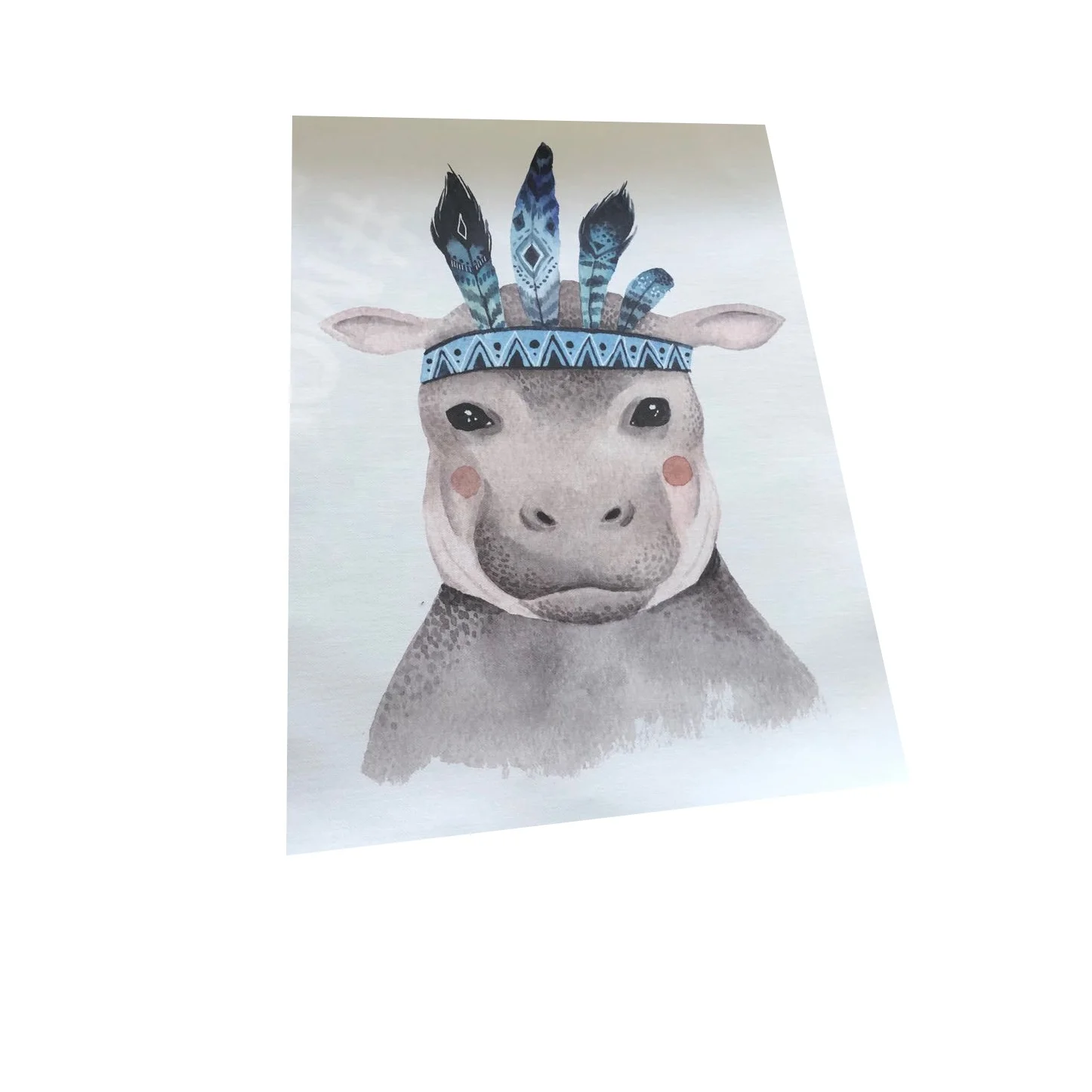 art paper poster custom full color printing for school advertising