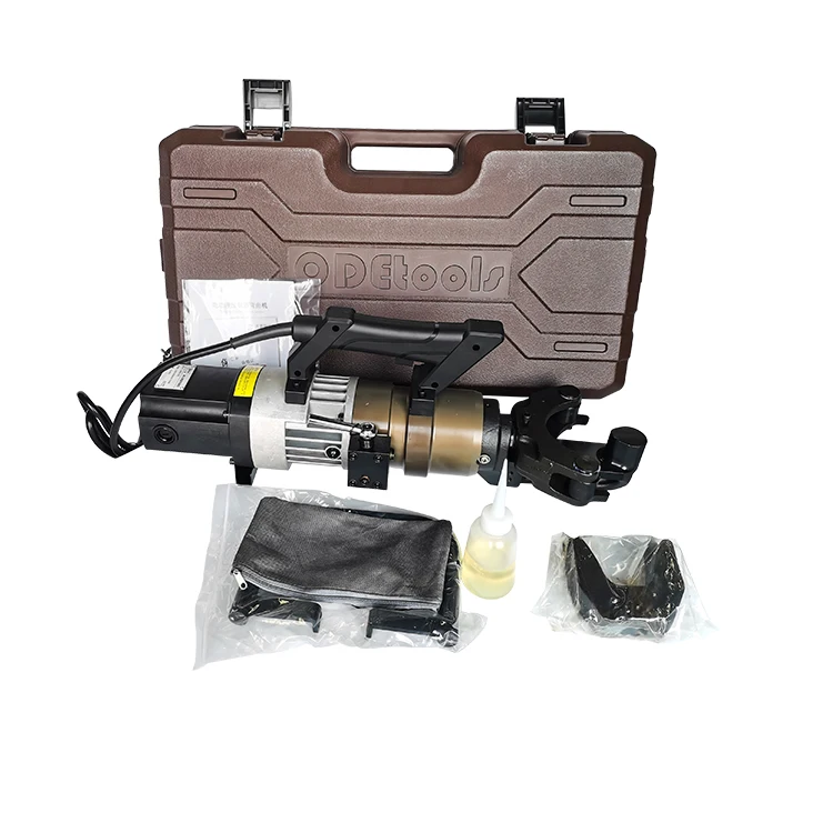 NRB-25E 4-25mm 220v Rod Bending Straightening Machines Portable Electric Hydraulic Rebar Bender