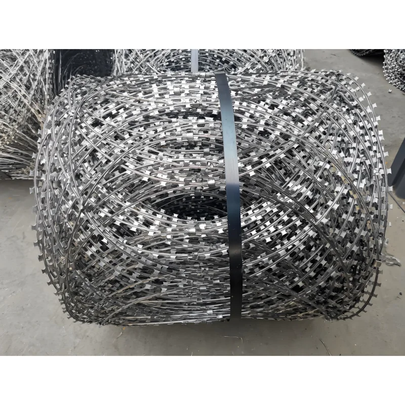 Высокопрочная оцинкованная стальная колючая проволока ограждение