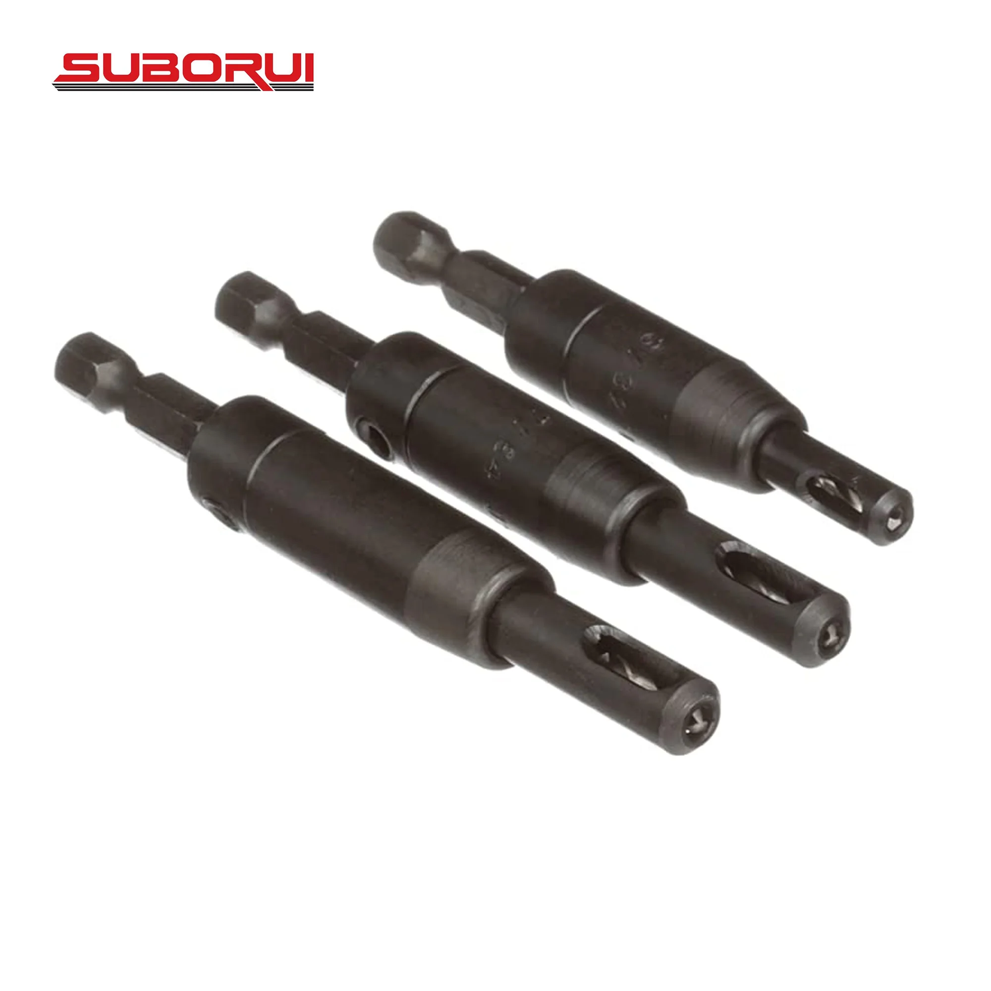 Borui HSS Hex shank Self Centering Hinge Drill Bits Set Door Cabinet Opener woodworker puncher hexagonal Wood drill bit