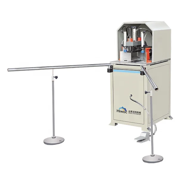 Bottom And Top Surface Corner Cleaning Machine For Pvc Doors Windows Making Machine