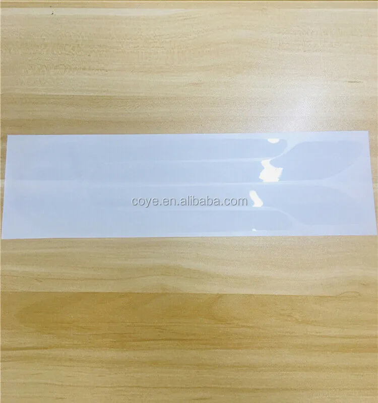 4pcs Car White Transparent Door Handle Protection Film Sticker Cover For Tesla Model 3 Transparent Protective Trim