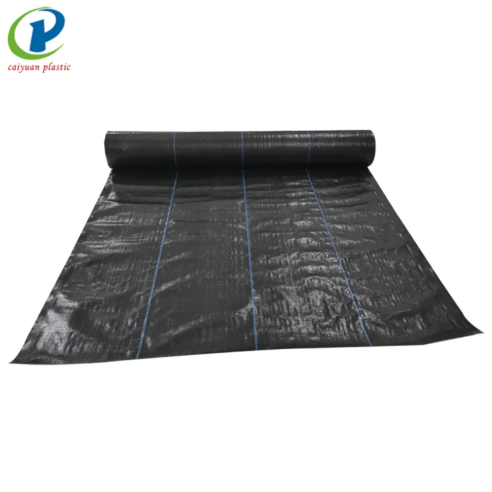 Weed control PP woven weed mat for agriculture and garden mat