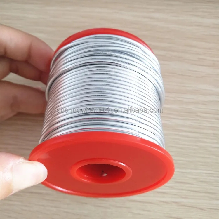 1mm 2mm 3mm 4mm 5mm Silver color craft aluminum wire anodized bonsai aluminum training wire for tree making