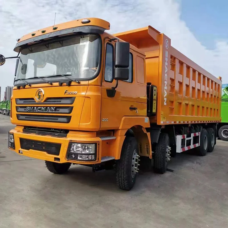 Взрывные модели Shacman 380hp самосвал б/у новый 8x4 для продажи