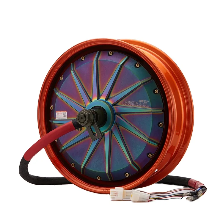 12 дюймов 3000W-5000W с сертификатом CCC Dc бесщеточный Электрический мотоцикл мотор для центрального движения