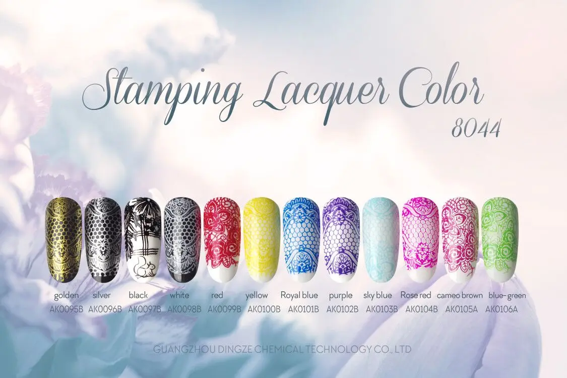 DZ nail factory manufacture 5g 15g 30g OEM private label gel nail uv stamping gel