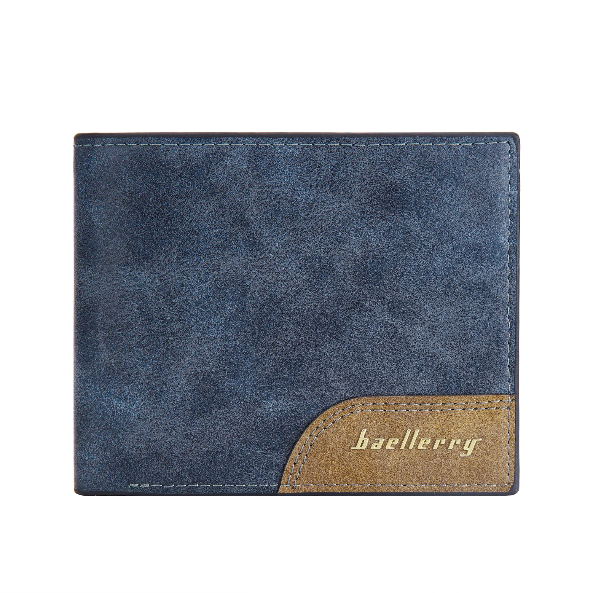 Baellerry Casual RFID Function Wallets for Men Credit Card Holder Wallet Multi- Card Wholesale Men Short Wallets