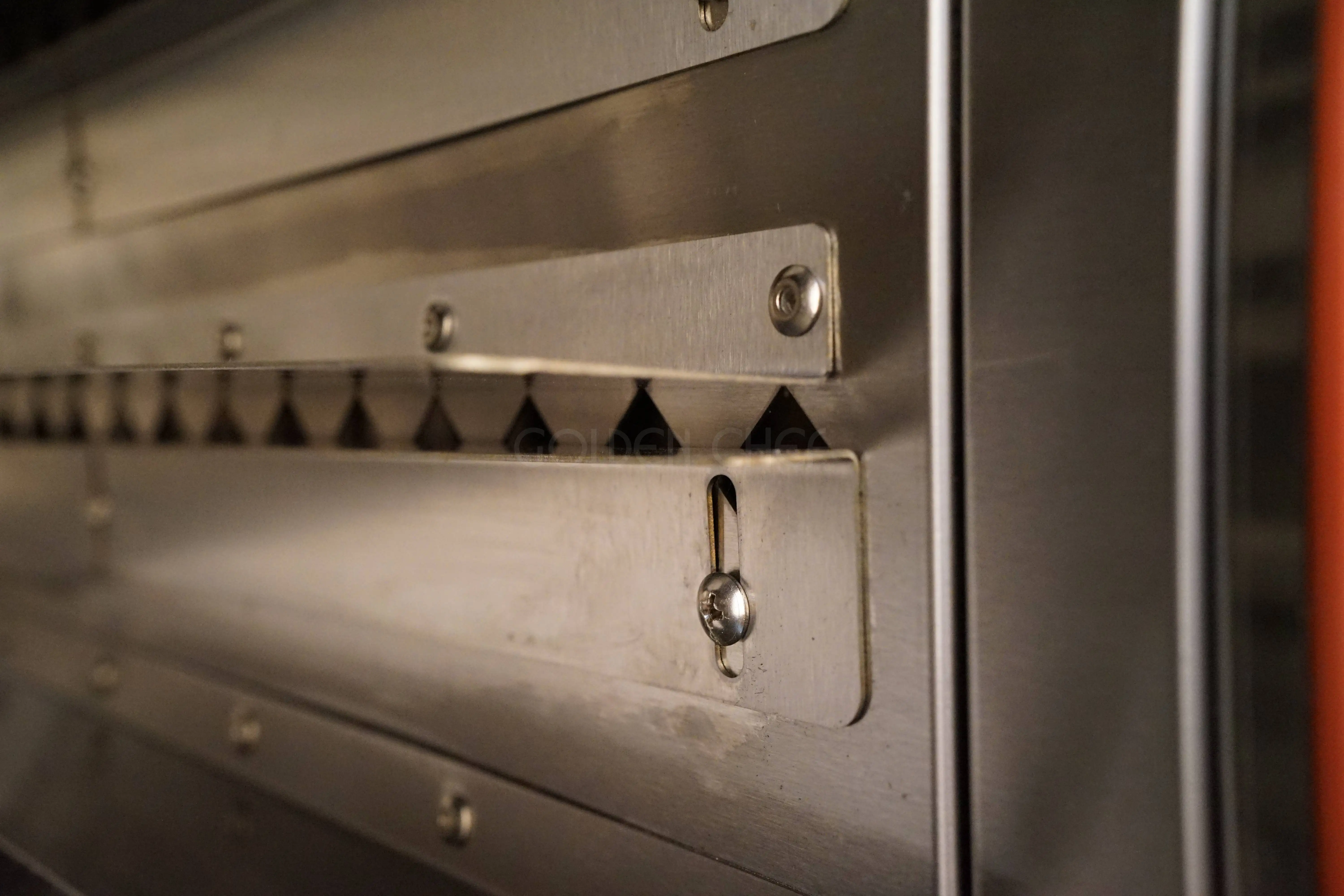 Golden Chef professional making Double Deck Countertop oven Commercial Pizza Snack Oven Gas with Two Independent Chambers oven