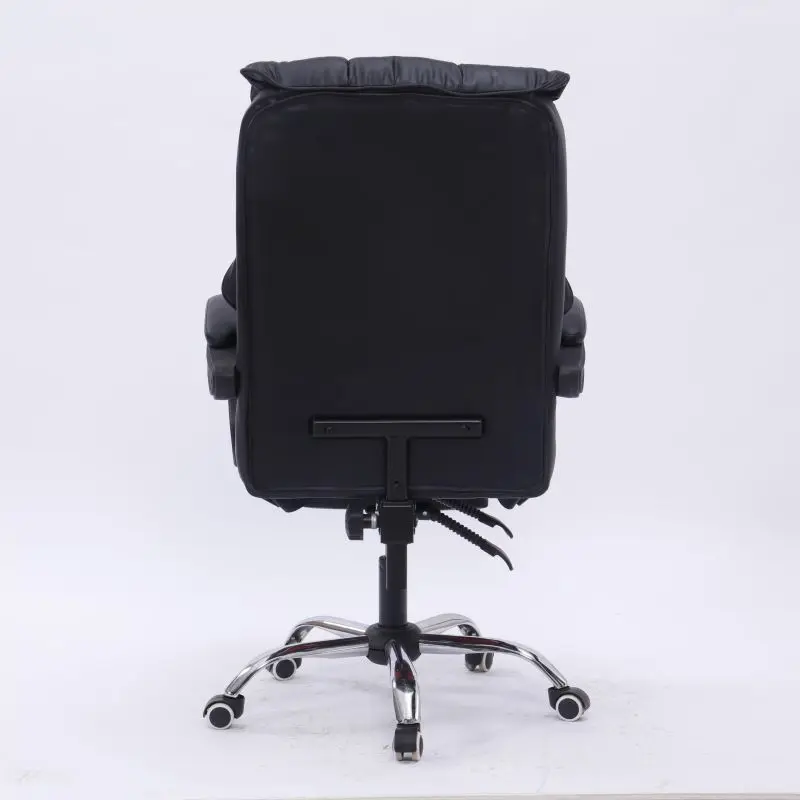 Современное офисное кресло для поддержки поясницы массажное вращающееся из искусственной кожи