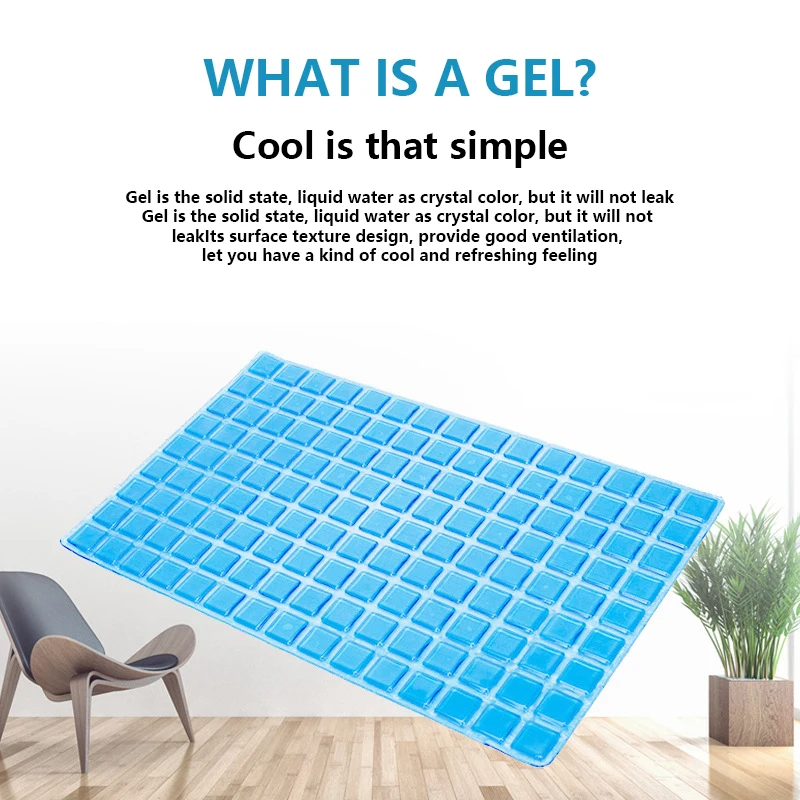 Gel Seat Cushion Enhanced Non-Slip Orthopedic Memory Foam for Electric Wheelchair Gel Seat Cushion