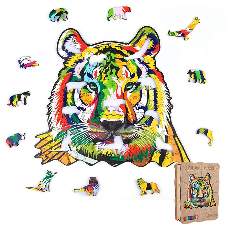 Wholesale Tangram Games jigsaw mainan anak brinquedos juguetes kids para los ninos Educational Card Model 3D Puzzle Diy Toys