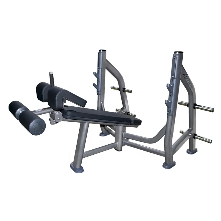 Wholesale Comercial Gym Equipment Bench Equipment decline bench with weight storage