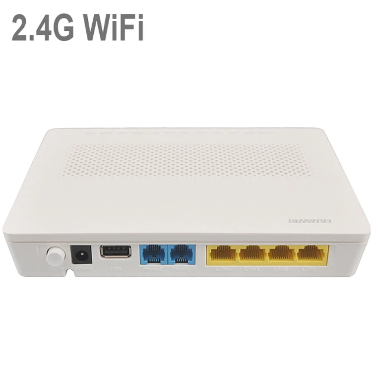 Dual Band Router E PON Gpon Modem NET OEM ONU HG8346M 4FE+2POTS+2.4G Wifi For Huawei Modem ONT WiFi GPON