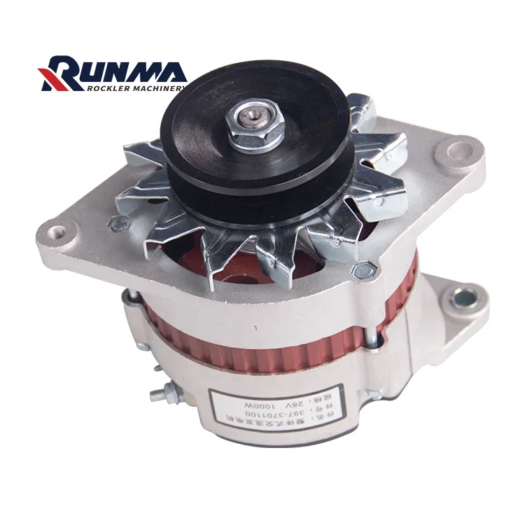 RUNMA manufacturing Y6B/4108/6108 397-3701100 superior diesel engine spare parts generator alternator for loader
