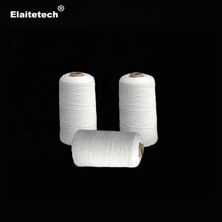 
Fire resistant fiberglass filament reinforced insulation aluminium silicate ceramic fiber wool woven yarn 