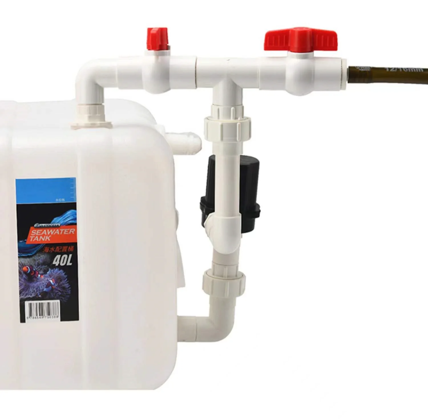 Seawater configuration bucket mixed salt Saltwater mixing jug for fish tank