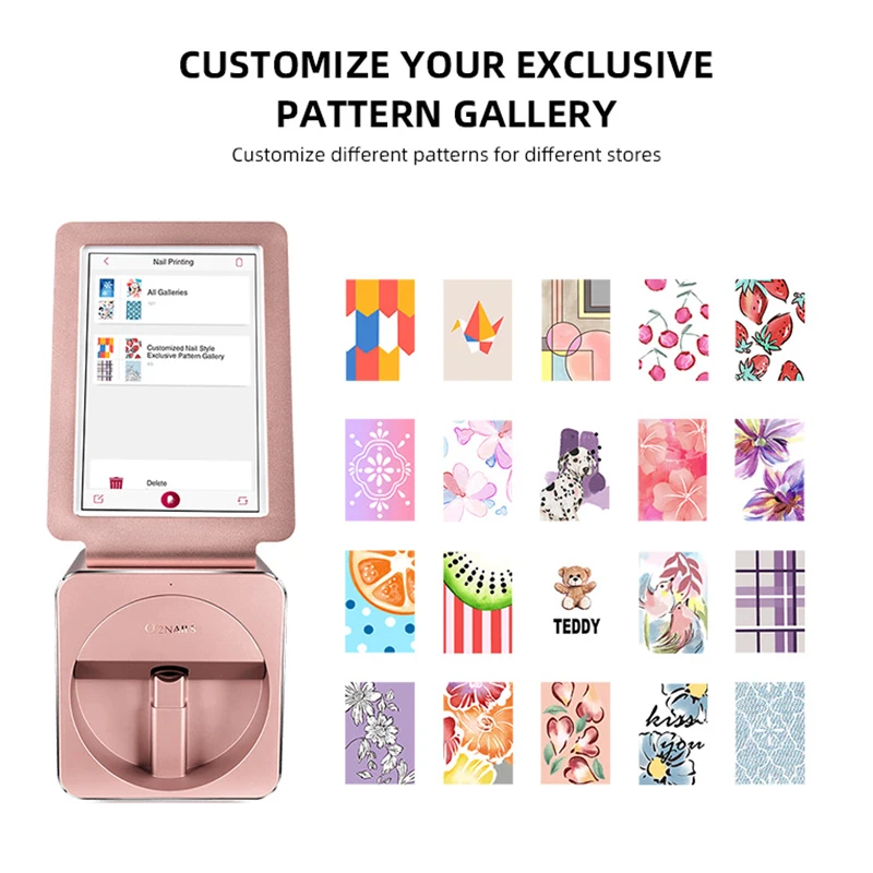 Beauty Salon Nail Art Printer O2 Nail Spa Nail Painting Machine