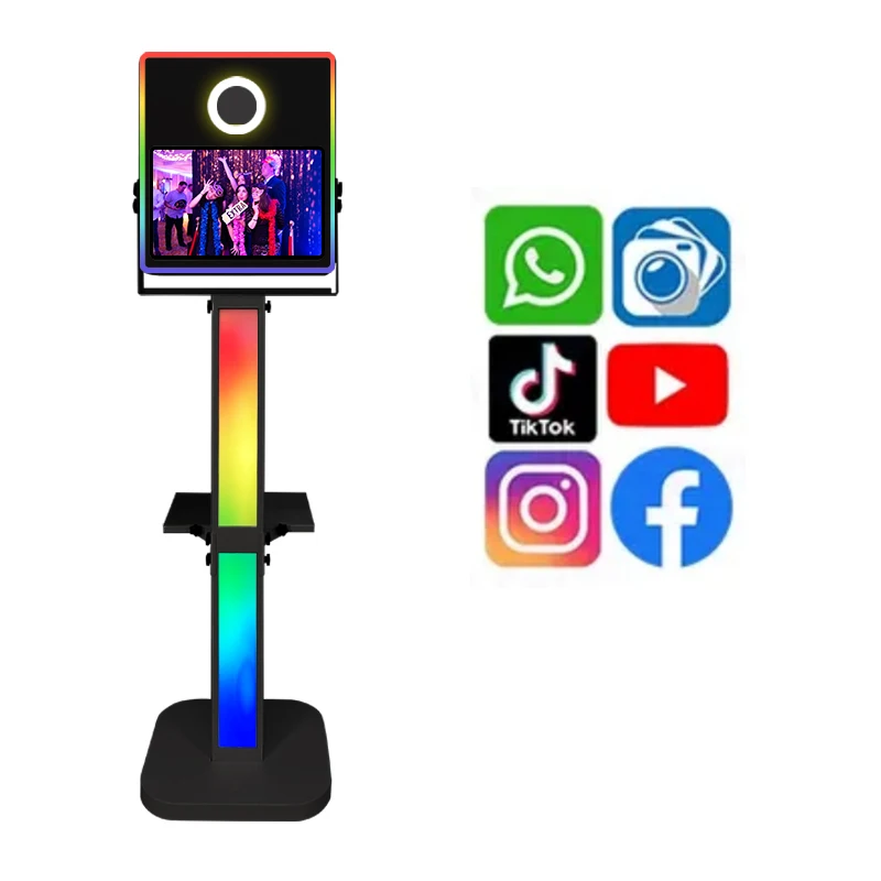 Handsome Dslr Photo Booth 15.6 Inches Photo Booth Machine Selfie Photo Booth For The Work Party