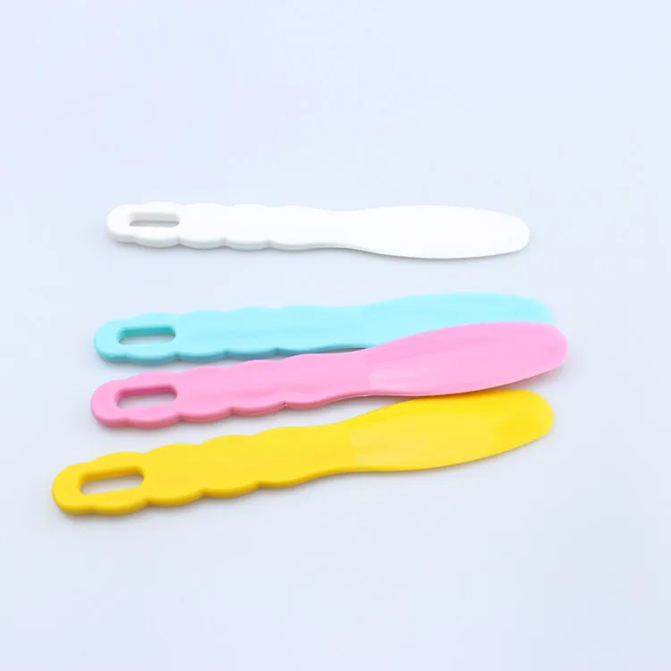 Disposable dental laboratory plastic mixing spatula plaster shaker in 4 colors