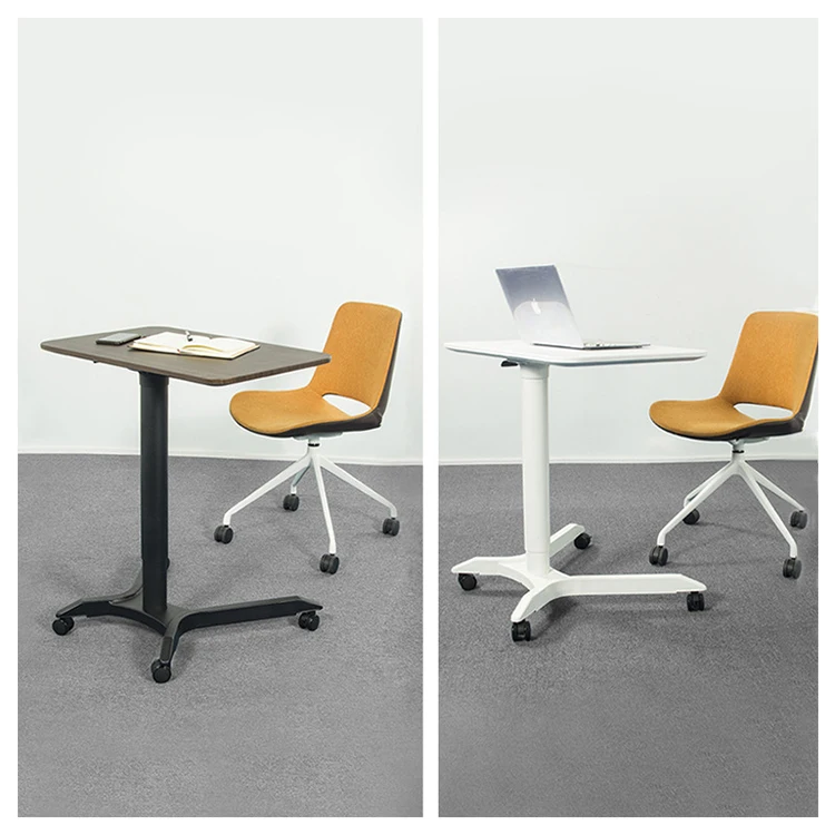 design pneumatic stand workbench table homemade modern computer desk office computer working height adjustable desk for home