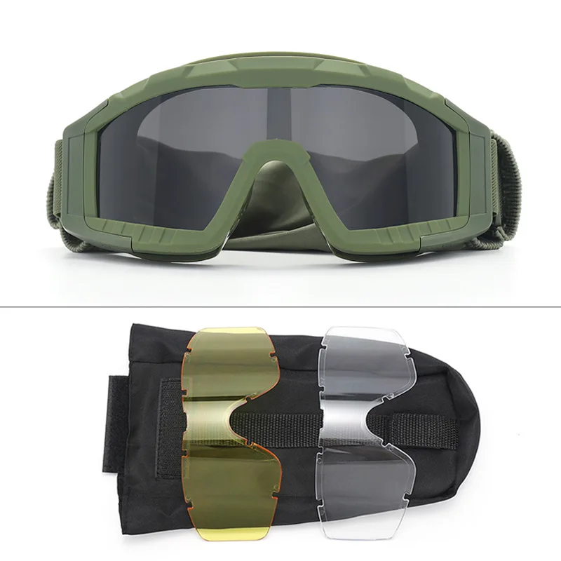 STMU Wholesale cycling glasses impact resistance Custom uv400 googles shooting Ballistic Eyewear tactical glasses goggles