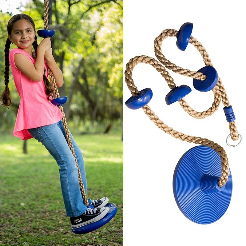  Garden Swing Chair Outdoor Furniture for Kids Swings Climbing Ladder Hanging Rope Indoor Play