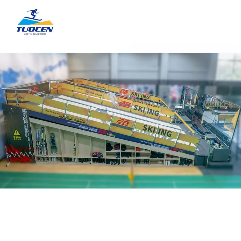 Professional equipment for indoor skiing training, Endless dry slopes for biathlon roller skiing simulator