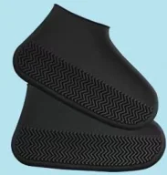 Waterproof Shoe Cover Silicone Reusable Non Slip Rain Snow Boot Covers Foldable Overshoes Galoshes for Men Women Kids Protection