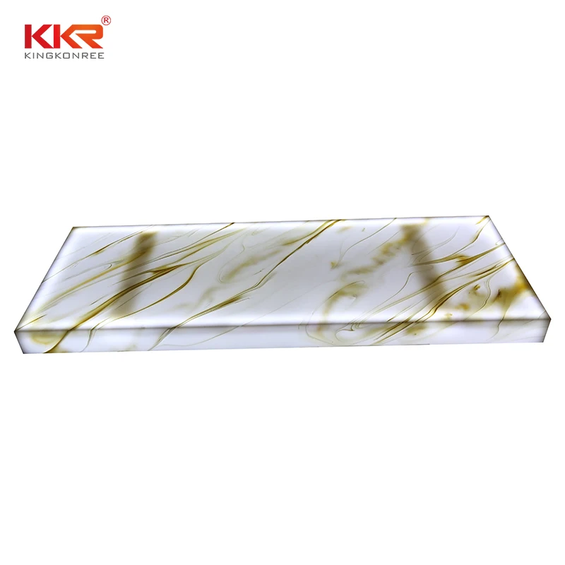 
Acrylic Solid Surface 6mm Resin Acrylic Sheet Translucent Plate 