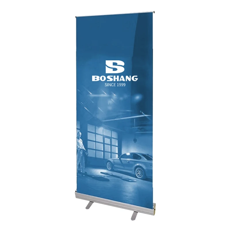 High Quality Portable banner holder stand Retractable stand banner display aluminum Frame roller banner stand