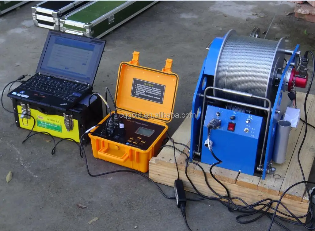 Well logging Survey System 500m to 1000m Downhole Water Well Logger SP Gamma logging Tool.jpg