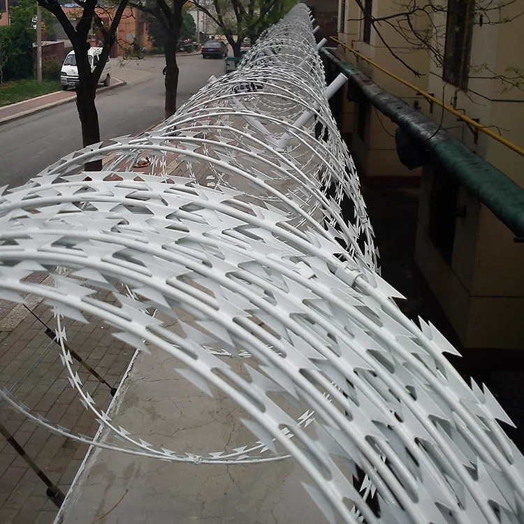 Саудовская Аравия рынка BTO-22 Горячая окунутая гальванизированная колючая проволока