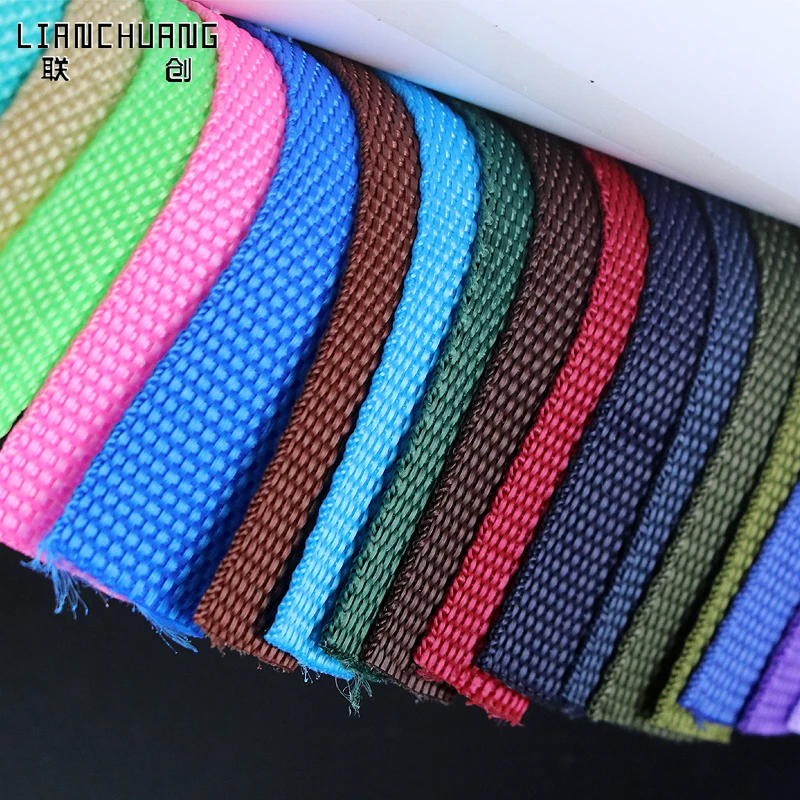 В наличии 22 мм 25 30 35 38 полиэфирная тесьма нейлоновая для собачьего воротника