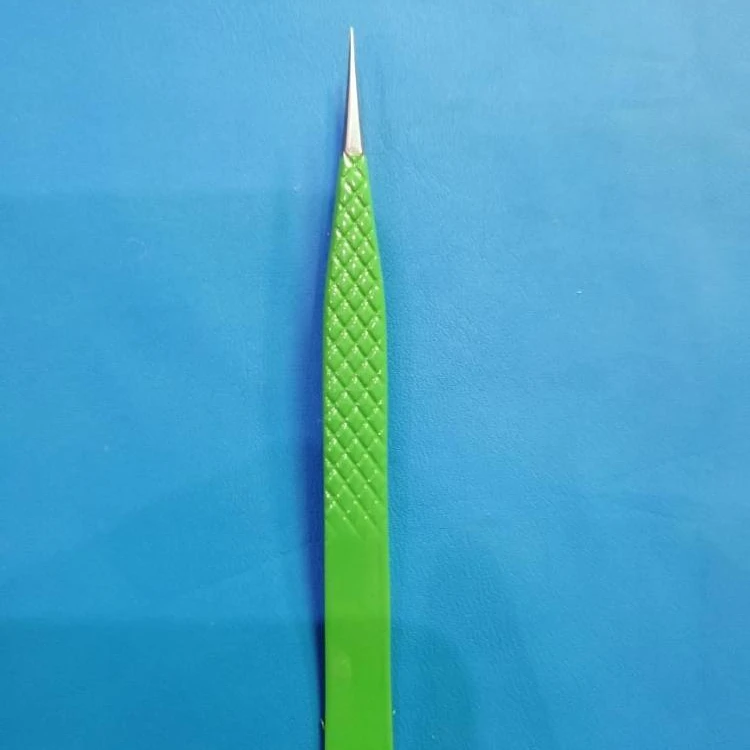 
Eyelash Extension Tweezer manufacturer wholesale Silver Color eyelash tweezer sets tools 
