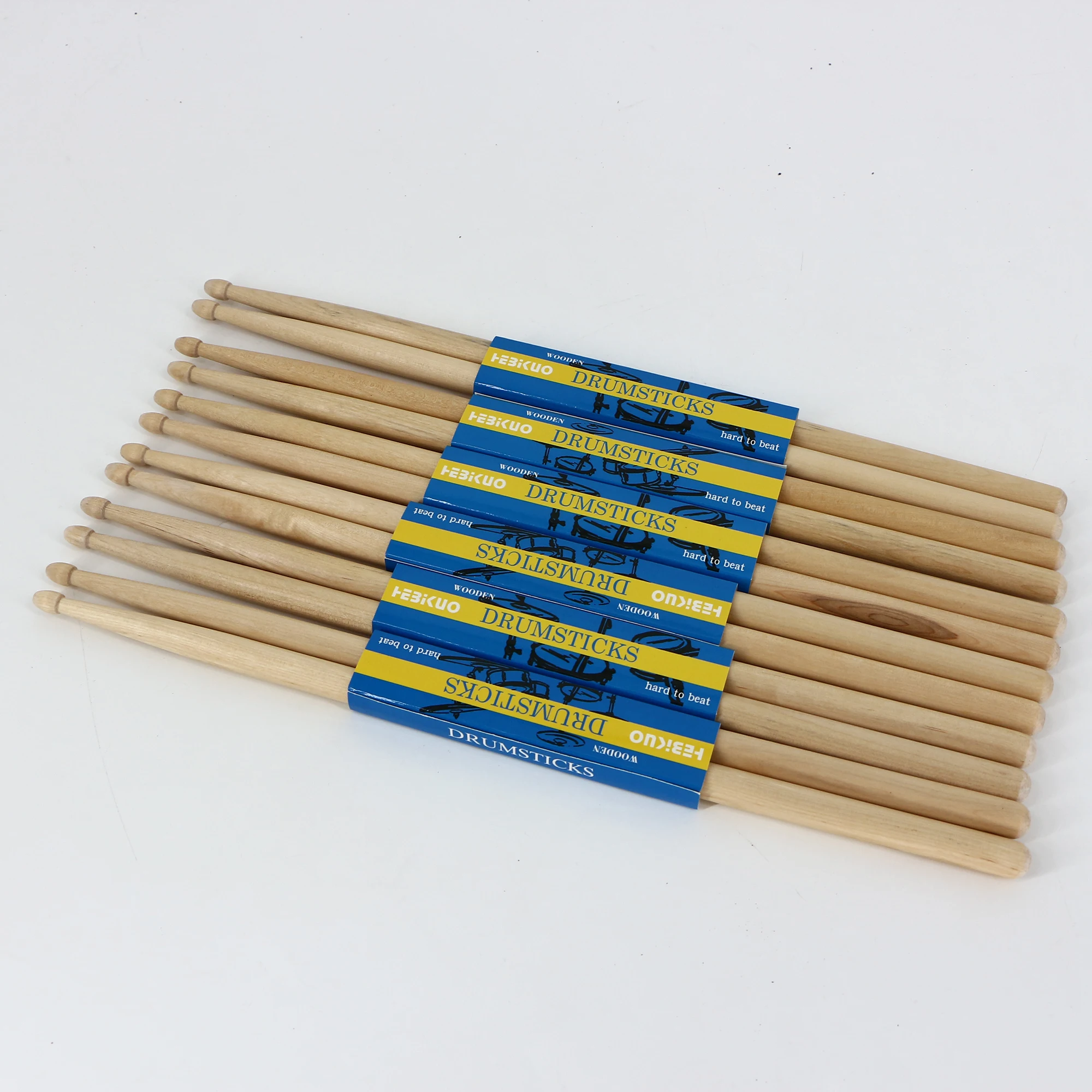 Wholesale Drum sticks 5A Classic Maple Wood Drumsticks Wood Tip Drumstick for Adults Kids and Beginners