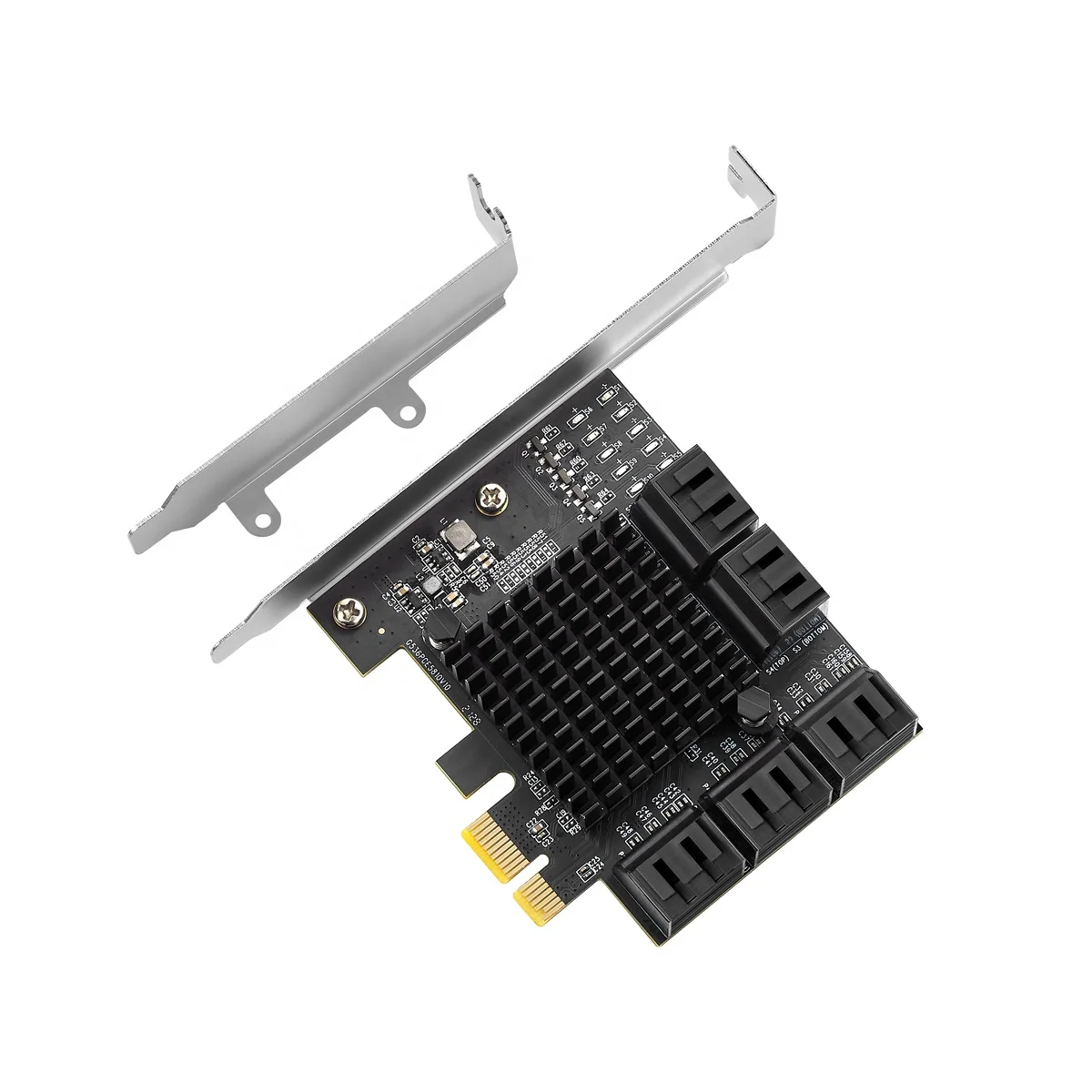 Лучшая плата расширения sata III 6g усилитель порта 10 портов 3 pci Экспресс