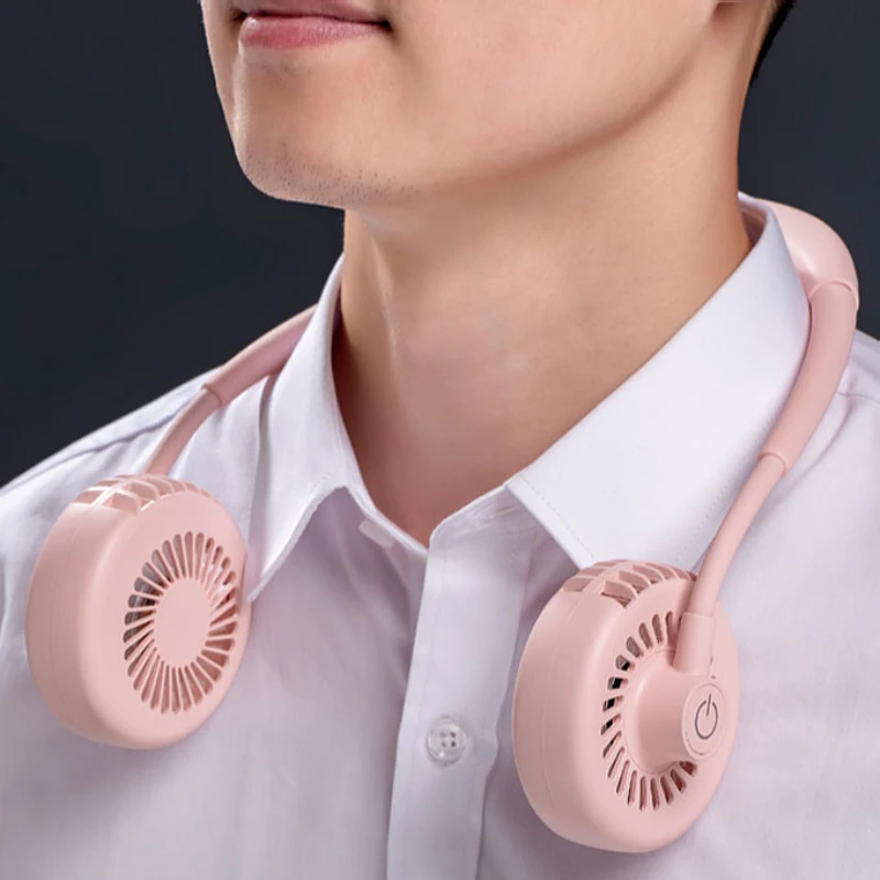 Rechargearble hanging fan camping fanmini portable usb air conditioner for electric mini fans neck fans