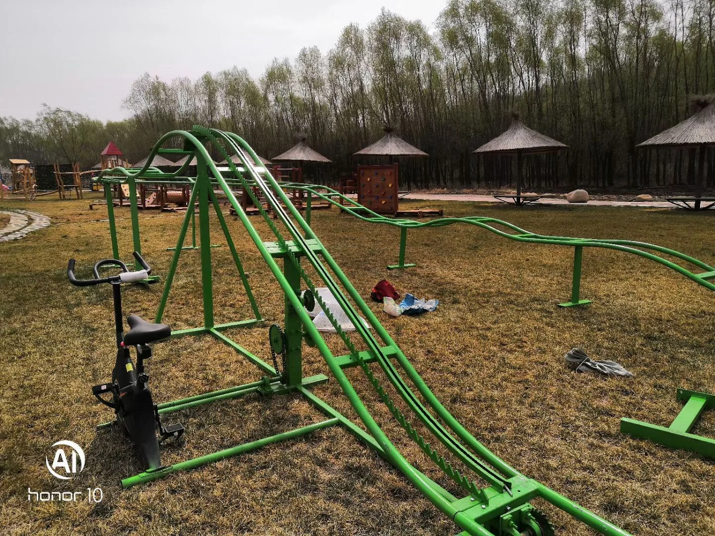 Парк развлечений аттракционы Веселая Игра родитель-ребенок без педали мини-американские горки электромобиля