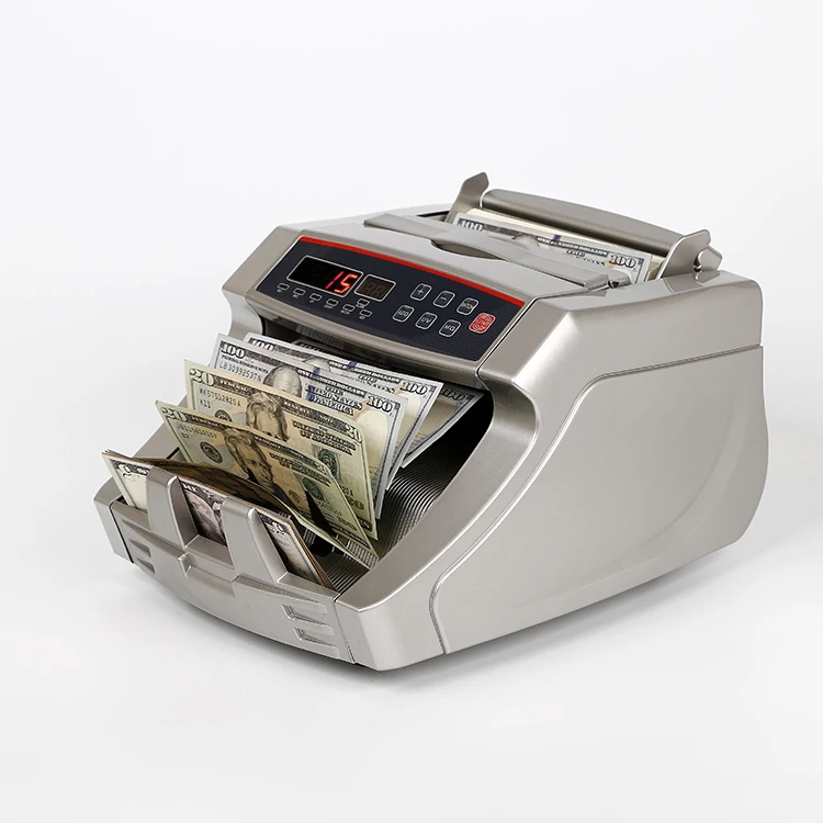 Professional Cash Counting Machine USD INR EURO Value Mix Banknote Sorting Currency Bill Sorter Counter Machine 2829